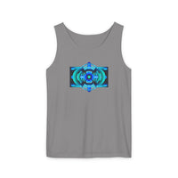Classic Blue Unisex Garment-Dyed Tank Top