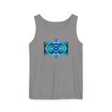 Classic Blue Unisex Garment-Dyed Tank Top