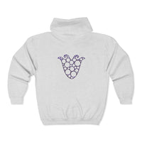 Emblem Unisex Heavy Blend™ Full Zip Hooded Sweatshirt