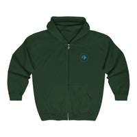 Classic Blue Unisex Heavy Blend™ Full Zip Hooded Sweatshirt