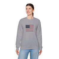 American Flag Unisex Heavy Blend™ Crewneck Sweatshirt