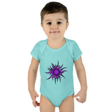 Purple Sun Infant Baby Rib Bodysuit