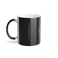 Teal Hex Color Morphing Mug, 11oz