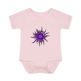 Purple Sun Infant Baby Rib Bodysuit