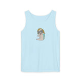 Sandy the Sloth Unisex Garment-Dyed Tank Top