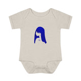 Blue Lucy Infant Baby Rib Bodysuit