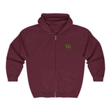 Clover Unisex Heavy Blend™ Full Zip Hooded Sweatshirt