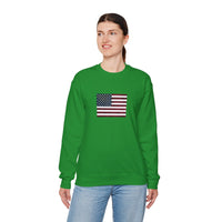 American Flag Unisex Heavy Blend™ Crewneck Sweatshirt