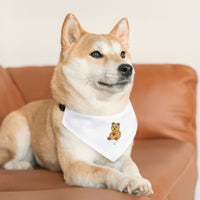 Peri Bear Pet Bandana Collar