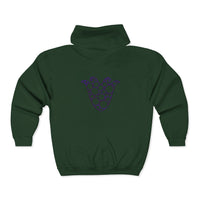 Emblem Unisex Heavy Blend™ Full Zip Hooded Sweatshirt