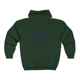 Emblem Unisex Heavy Blend™ Full Zip Hooded Sweatshirt