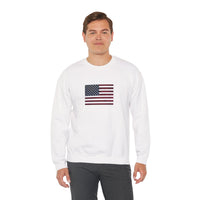American Flag Unisex Heavy Blend™ Crewneck Sweatshirt