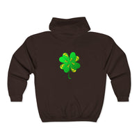 Clover Unisex Heavy Blend™ Full Zip Hooded Sweatshirt