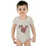 Squirrel Infant Baby Rib Bodysuit
