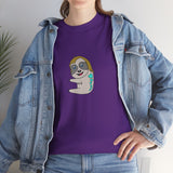 Sandy the Sloth Unisex Heavy Cotton Tee