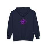 Purple Sun Unisex Heavy Blend™ Full Zip Hooded Sweatshirt