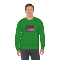 American Flag Unisex Heavy Blend™ Crewneck Sweatshirt