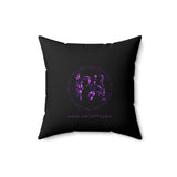 Emblem Spun Polyester Square Pillow