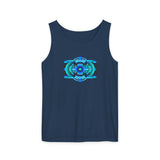 Classic Blue Unisex Garment-Dyed Tank Top