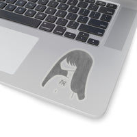 Graphite Lucy Kiss-Cut Stickers