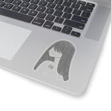 Graphite Lucy Kiss-Cut Stickers