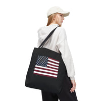 American Flag Tote Bag