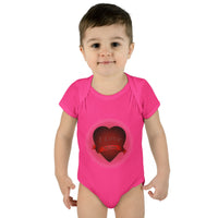 Heartmail Infant Baby Rib Bodysuit
