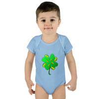 Clover Infant Baby Rib Bodysuit