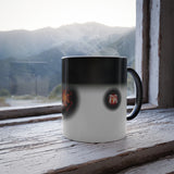 Orange Star  Color Morphing Mug, 11oz