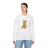 Peri Bear Unisex Heavy Blend™ Crewneck Sweatshirt