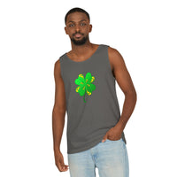 Clover Unisex Garment-Dyed Tank Top