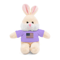 American Flag Stuffed Animals with Tee
