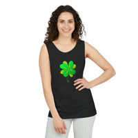 Clover Unisex Garment-Dyed Tank Top