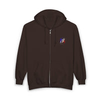 American Flag Unisex Heavy Blend™ Full Zip Hooded Sweatshirt