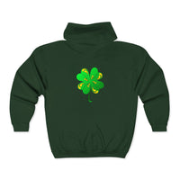Clover Unisex Heavy Blend™ Full Zip Hooded Sweatshirt