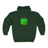 Clover Unisex Heavy Blend™ Full Zip Hooded Sweatshirt