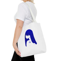 Blue Lucy Tote Bag