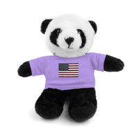 American Flag Stuffed Animals with Tee