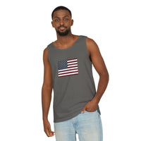 American Flag Unisex Garment-Dyed Tank Top