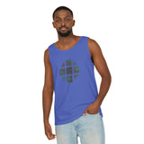 Teal Hex Unisex Garment-Dyed Tank Top