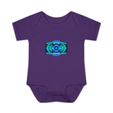 Classic Blue Infant Baby Rib Bodysuit