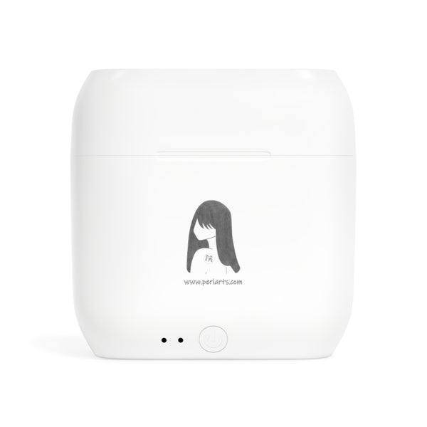 Peri Arts Brand Logo: Graphite Lucy  Essos Wireless Earbuds