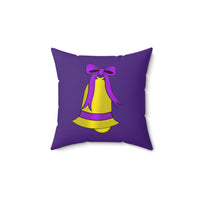 Shell Bell Spun Polyester Square Pillow