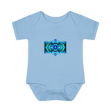 Classic Blue Infant Baby Rib Bodysuit