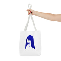 Blue Lucy Tote Bag