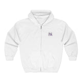 Purple Sun Unisex Heavy Blend™ Full Zip Hooded Sweatshirt