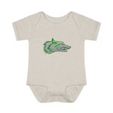 Wolf Infant Baby Rib Bodysuit