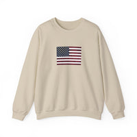 American Flag Unisex Heavy Blend™ Crewneck Sweatshirt