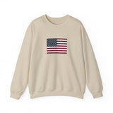 American Flag Unisex Heavy Blend™ Crewneck Sweatshirt