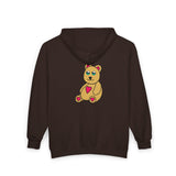Peri Bear Unisex Heavy Blend™ Full Zip Hooded Sweatshirt